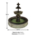 Piazza Veneta Easy Pond Fountain with product details.