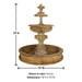 Piazza Veneta Pond Fountain with product details.