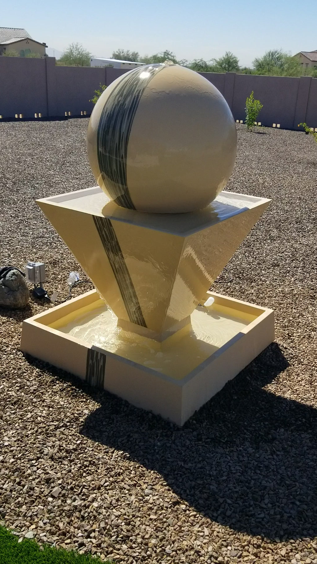 Large Oblique Fountain video