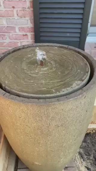 Manzanita Fountain in action