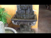 Lemon Lavabo Wall Fountain in action.
