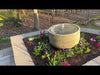 Echo Park Fountain - FT-302 in action surrounded with flowers.