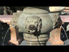 Quattro Lion Two Tier Fountain in action.