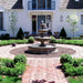 Provence Three Tier Fountain in action in the backyard.