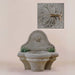 Provence Wall Fountain for spout with water details.