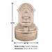 Riviera Wall Fountain with product details.