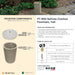 Salinas Cosmos Fountain, Tall Info Sheet.