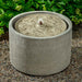 Salinas Leaves Fountain on gravel in action.