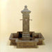 San Martino Fountain for Spouts against brown background.
