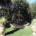 San Remo Fountain in action in the garden.