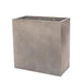 Sandal Planter 361836 S/1 - Riverstone Premium Lite - against white background.