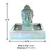 Serene Buddha Courtyard Fountain with product details.