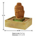 Serene Buddha Fountain with product details.