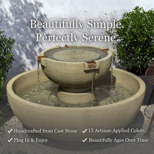 Small Del Rey Fountain Beautifully simple perfectly serene