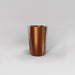Tagel Tapered Round Fiberglass Planter in metallic bronze against gray background.