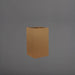 Tolga Corner Fiberglass Planter in metallic bronze against gray background.