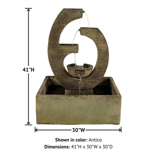 Trinity Falls Fountain with product details.