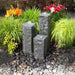 Triple Raw Cut Granite Fountain Kit