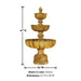 Urbino Grande Three Tier Fountain with product details.