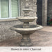 Venetian 3 Tier Fountain in action in the backyard.
