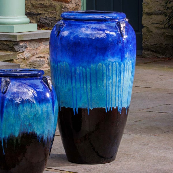 Water Jar - Running Blue/Brown - S/1, TallCampania International