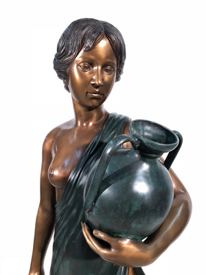 Bronze Antonia with Jars Fountain Sculpture | Metropolitan Galleries | SRB43172