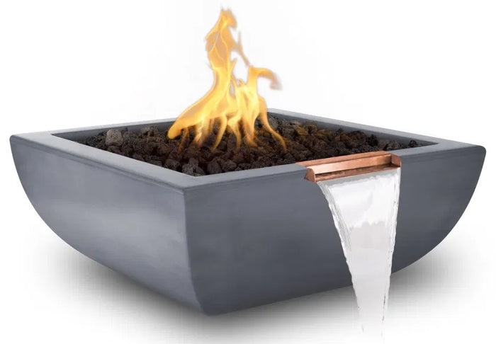 Avalon GFRC Fire & Water Bowl I The Outdoor Plus I OPT-AVLFW24