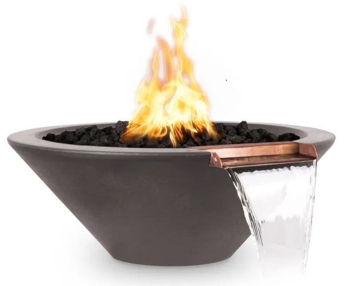 Cazo GFRC Fire & Water Bowl I The Outdoor Plus I OPT-24RFW