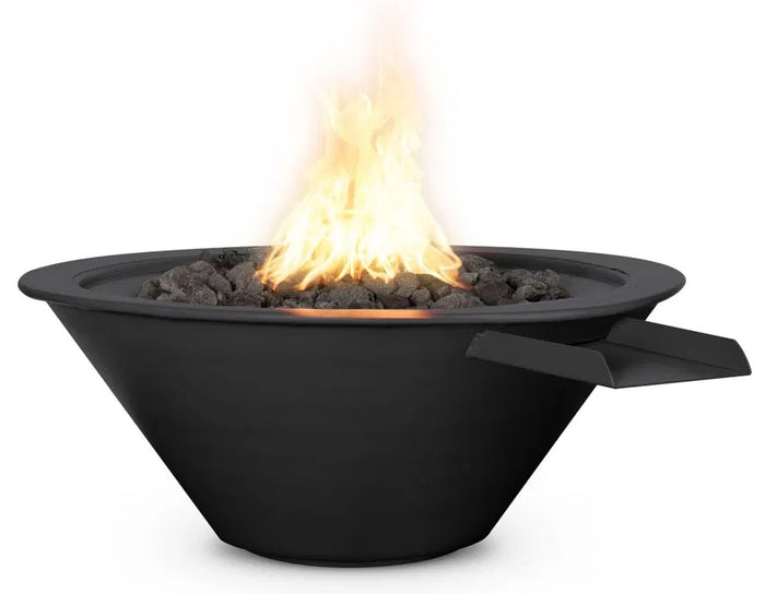 Cazo Powder Coated Fire & Water Bowl I The Outdoor Plus I OPT-R24PCFW