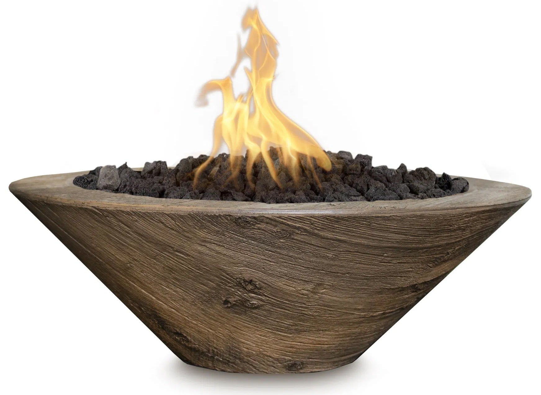 Cazo Wood Grain Fire Bowl The Outdoor Plus