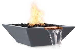 Maya GFRC Fire & Water Bowl I The Outdoor Plus I OPT-24SFW