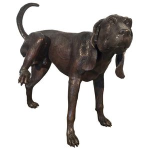 Bronze Peeing Dog Fountain Sculpture Metropolitan Galleries