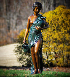 Bronze Antonia with Jars Fountain Sculpture | Metropolitan Galleries | SRB43172