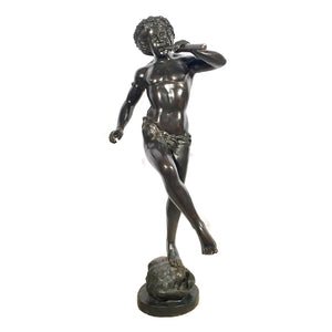 Bronze Boy Playing Flute Fountain | Metropolitan Galleries | SRB991156