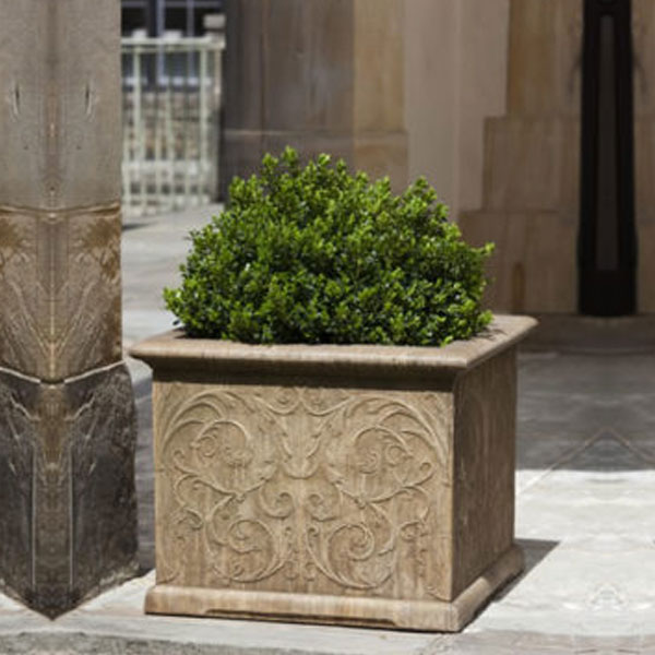 Arabesque Square Planter Campania【Enjoy Your Beautiful Foliage