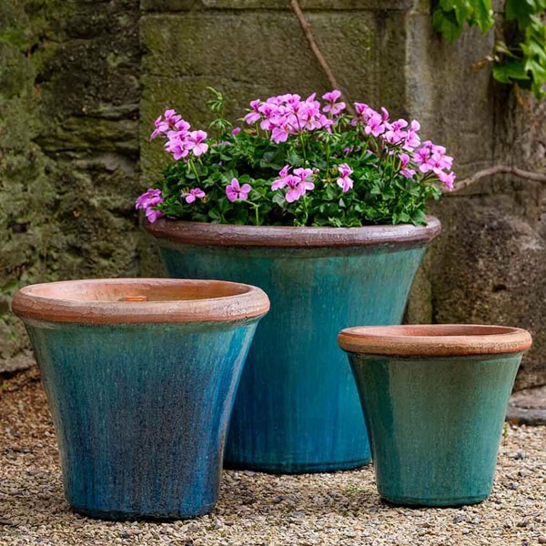 large pink plant pots Brighton Planter - Mediterranean