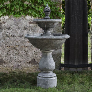 charente fountain in action