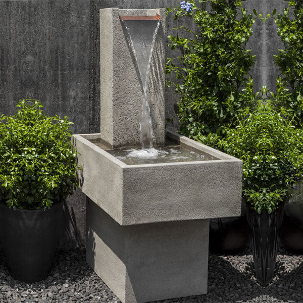 Falling Water 3 Wall Fountain by Campania【Embrace Serenity】 — The ...