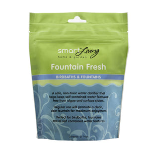 Front of fountain fresh bag by Smart Living