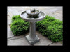 Campania International Dolce Nido Fountain in action on concrete patio