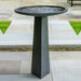 Large Aspire Birdbath on concrete in the backyard