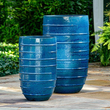tall plastic plant pots outdoor Logis Tall Planter