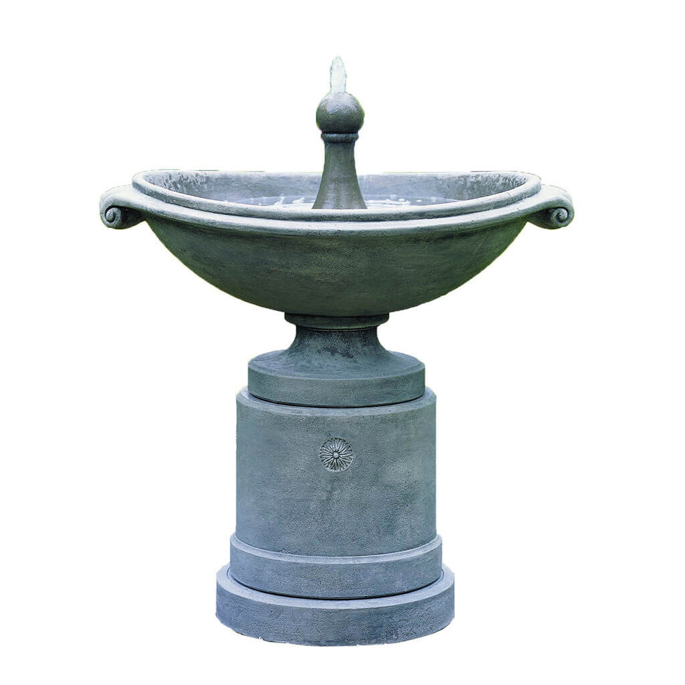 medici ellipse fountain in action