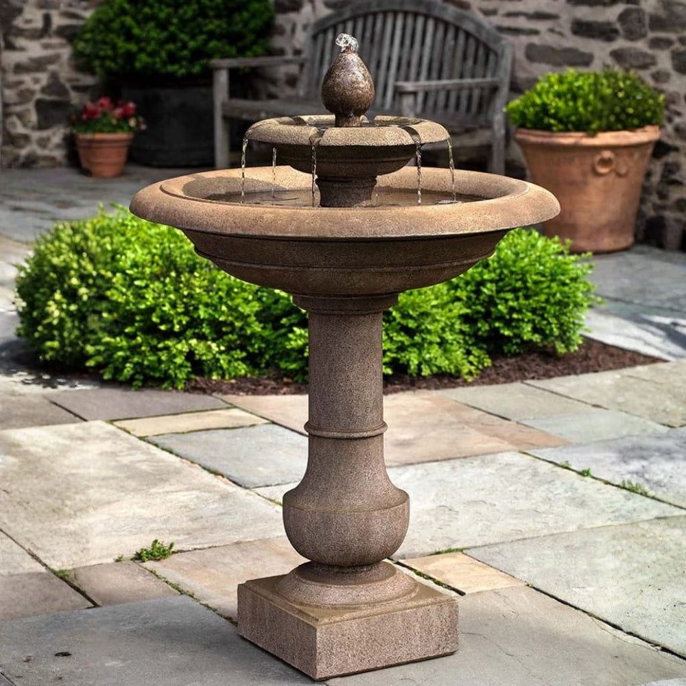 palos verdes fountain in action