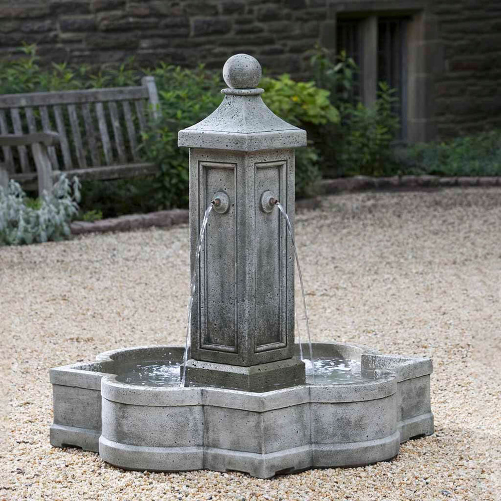 provence fountain in action