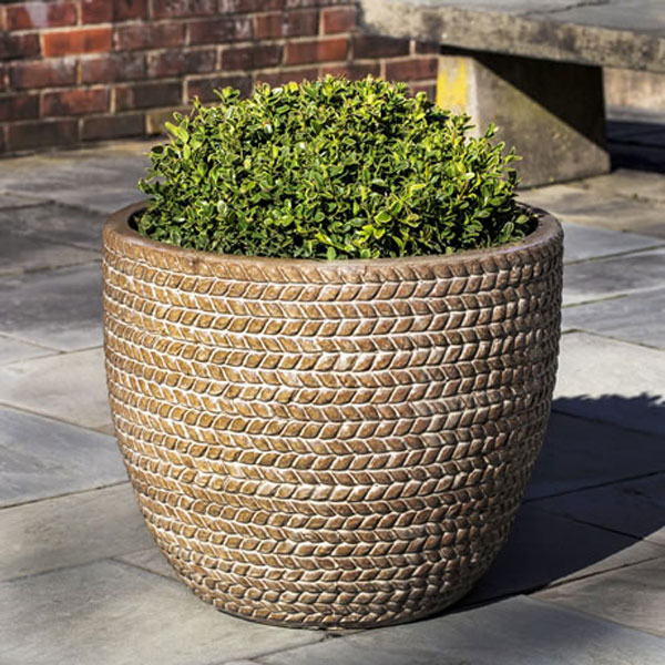 Campania International Sisal Weave Planter Set of 3