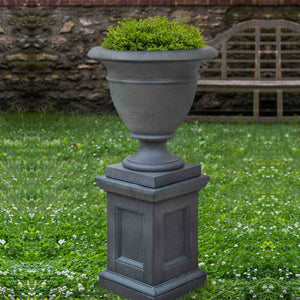 St James Urn, Large filled with plants in the backyard
