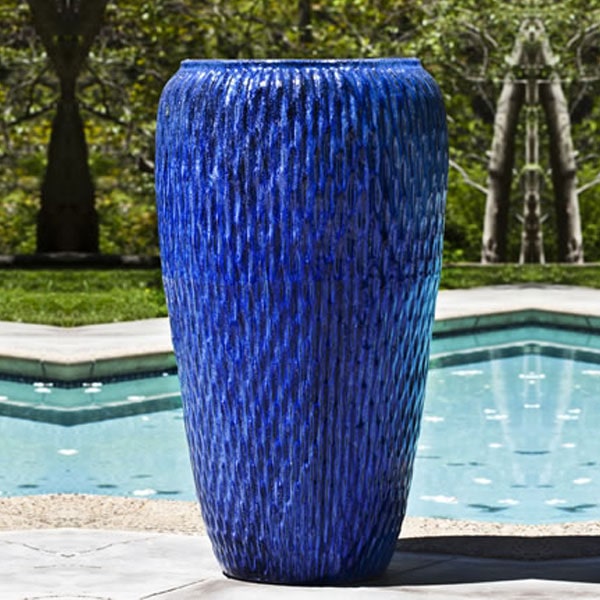 Talavera Jar Planter - Riviera Blue - S/1 Campania International