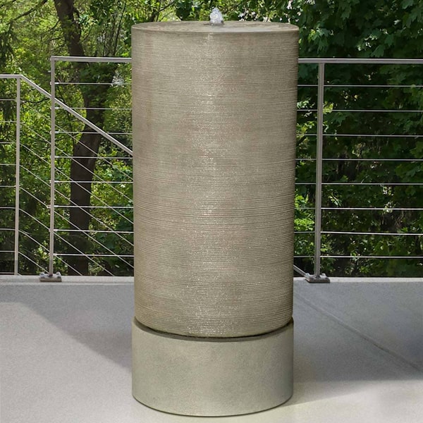 Tall Cylinder Fountain Campania International