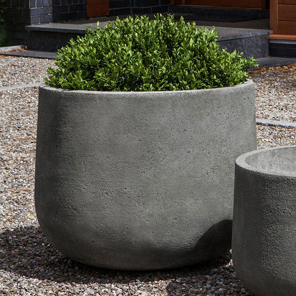 large contemporary plant pots Tribeca Large Planter by Campania International Copper Bronze